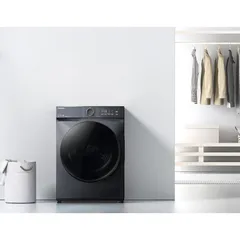 Toshiba 7 Kg Freestanding  Front Load Washer, TW-T21BU80UWB(MG) (Grey, 1200 rpm)