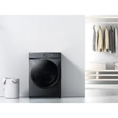 Toshiba 8 Kg Freestanding Front Load Washer, TW-T21BU90UWB(MG) (Grey, 1400 rpm)