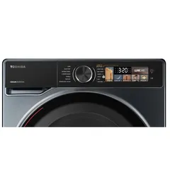 Toshiba Freestanding Front Load Washer Dryer, TWD-T25BZU105MWA(MG) (9.5 Kg Wash, 7 Kg Dry, 1400 rpm)