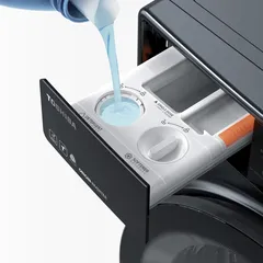 Toshiba Freestanding Front Load Washer Dryer, TWD-T25BZU105MWA(MG) (9.5 Kg Wash, 7 Kg Dry, 1400 rpm)