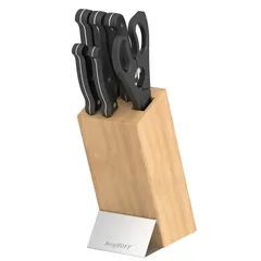 Berghoff Pica Knife Set W/Base (7 Pc.)