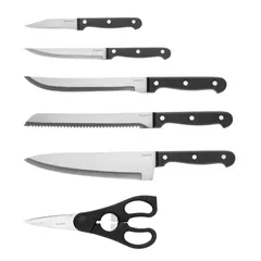 Berghoff Pica Knife Set W/Base (7 Pc.)