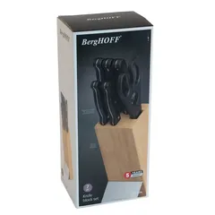 Berghoff Pica Knife Set W/Base (7 Pc.)