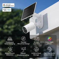 Tapo Solar Security Camera Kit, TC85