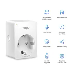 Tapo Mini Smart Wi-Fi Socket Pack, P100 (4 Pc.)