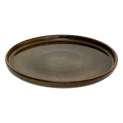 طبق حلويات خزف إس جي تير إنكونو (بني، 21 سم)