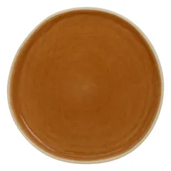 SG Wonja Earthenware Flat Plate (27 cm, Ochre)