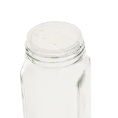 5Five Cozy Spice Jar with Bamboo Lid Set (6 Jars, 15.3 x 10.5 x 10.9 cm)