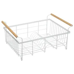 5Five Modern Metal and Plastic Dish Drainer (43.5 x 32.5 x 19 cm)