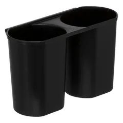 5Five 1-Tier Dish Rack (41.5 x 17 x 9.6 cm, Black)