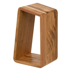 طقم سكاكين مع حامل خشب أكاسيا 5 قطع 5فايف (15.2 × 11.3 × 36.3 سم)