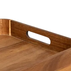 صينية مستطيلة خشب أكاسيا 5فايف (40 × 30 × 5 سم)