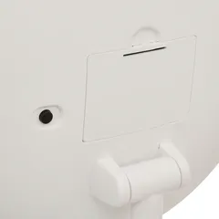 5Five Battery-Operated Illuminated Table Mirror (White, 16.8 x 16.8 x 29 cm)