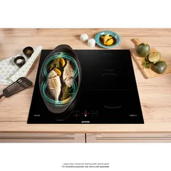 Gorenje Built-In 4-Zone Induction Hob, GI6421BSC (52 x 59.5 x 5.4 cm)