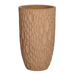 Lavender Fiber Clay Pot (35 cm, Yellow)