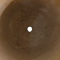 Lavender Fiber Clay Pot (35 cm, Yellow)