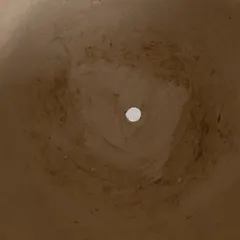 Lavender Fiber Clay Pot (28 cm, Beige)