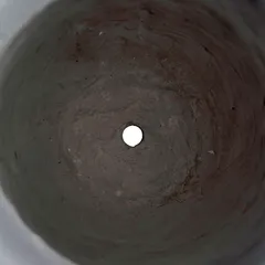 Lavender Fiber Clay Pot (37 cm, Grey)