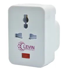 Levin 3-Way Multi-Plug Adapter W/Neon, 368M