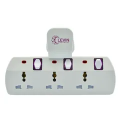 Levin Universal Adapter W/Individual Switches, T503M