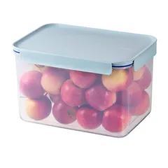 Lock & Lock Classic Plus Plastic Rectangle Food Container (Mint, 6 L)