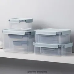 Lock & Lock Classic Plus Plastic Rectangle Food Container (Mint, 6 L)