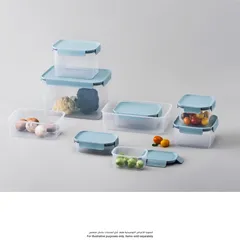 Lock & Lock Classic Plus Plastic Rectangle Food Container (Mint, 6 L)