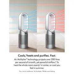 Dyson Hot+Cool Purifier Fan Heater, HP1 (81 m³)