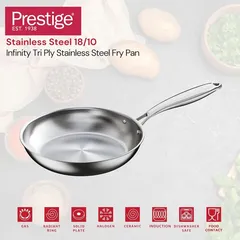 Prestige Infinity Tri Ply Stainless Steel FryPan (Dia. 30 cm)
