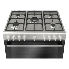 Bosch Series 2 Freestanding 5-Burner Gas Cooker, HGV1D8W50M (60 x 90 x 85 cm)