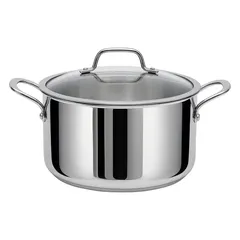 Prestige Infinity Tri Ply Stainless Steel Casserole W/Lid (Dia. 20 cm)