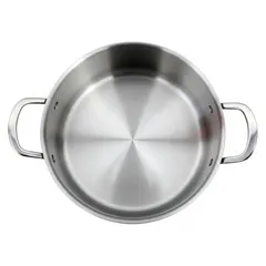 قدر طهي ثلاثي الطبقات بغطاء ستانلس ستيل برستيج إنفينيتي (قطر 26 سم)