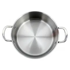 قدر طهي ثلاثي الطبقات بغطاء ستانلس ستيل برستيج إنفينيتي (قطر 30 سم)
