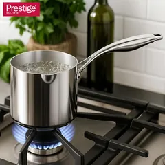 Prestige Tri Ply Stainless Steel Milk Pan (Dia. 14 cm)