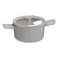 Berghoff Balance Aluminum Non-Stick Stockpot (Moonmist, 20 cm)