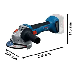 Bosch Cordless Angle Grinder, GWS 18V-8 (18 V)