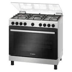 Bosch Series 2 Freestanding 5-Burner Gas Cooker, HGV1E8Y50M (60 x 90 x 85 cm)