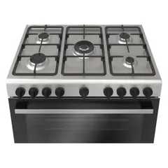 Bosch Series 2 Freestanding 5-Burner Gas Cooker, HGV1E8Y50M (60 x 90 x 85 cm)