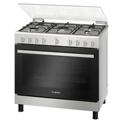 Bosch Series 4 Freestanding 5-Burner Gas Cooker, HGV1ISW50M (60 x 90 x 85 cm)