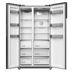 Hitachi Side by Side Refrigerator, HRSN9552DWDXAE (Inox, 680 L)