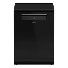 Hitachi Freestanding Dishwasher, HDF-F158CVGB (Black, 15 Place Setting)
