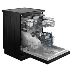 Hitachi Freestanding Dishwasher, HDF-F158CVGB (Black, 15 Place Setting)