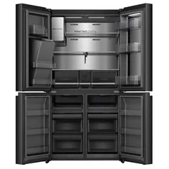Hisense Freestanding French 4-Door Refrigerator, RQ9P780TTB1 (780 L, Black)
