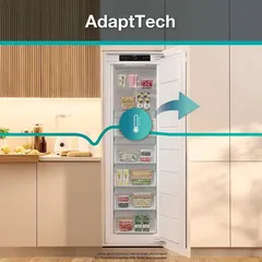 Gorenje Built-In Upright Freezer, FNCI517E62WF (235 L, White)