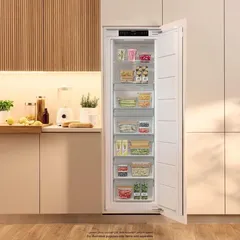 Gorenje Built-In Upright Freezer, FNCI517E62WF (235 L, White)