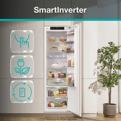 Gorenje Built-in Integrated Refrigerator, RI517E62WF (300 L, White)