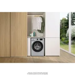 Gorenje 8 Kg Freestanding Front Load Smart Washer, WPNEI82A1SWA (Grey, 1200 rpm)