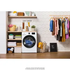 Gorenje 8 Kg Freestanding Front Load Smart Washer, WPNEI82A1SWIFI (White, 1200 rpm)