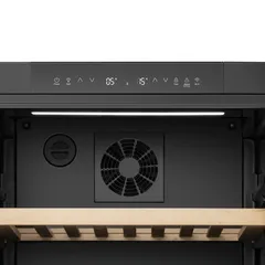 Hisense Freestanding Beverage Cooler, RW3N230GALF (108 Bottles, Black)