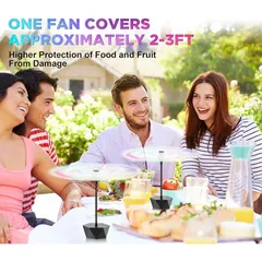 Kenco Rechargeable Portable Insect Repellent Fan W/USB Port